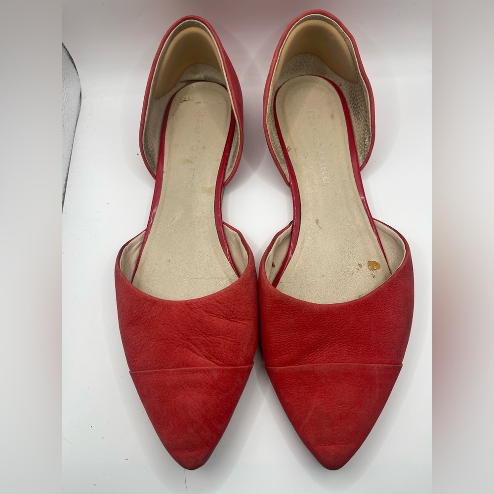 Franco Sarto Women’s Darlin Ballet Flats Red